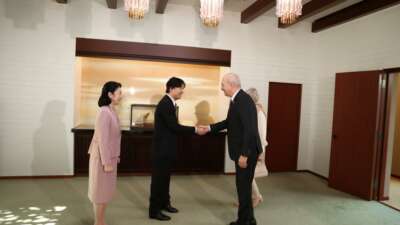 TBMM Başkanı Kurtulmuş, Japonya Veliaht Prensi Akishino ile görüştü