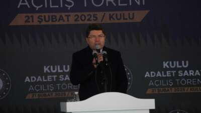 Bakan Tunç: “Bu ülkede hukuk güvenliğinin olmadığını söylemek insafsızlıktır”