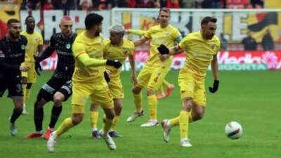 Kayserispor 25 maç sonra 3 gol attı