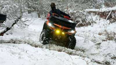 Bursa’da ATV tutkunlarının zorlu mücadelesi