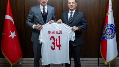 Hacıosmanoğlu, İstanbul Emniyet Müdürü Selami Yıldız’ı ziyaret etti