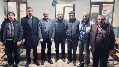 Eski Başkan Davut Aydın ziyaretlerine devam ediyor