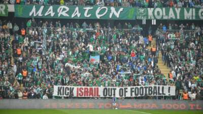 Bursaspor’un İsrail protestosuna dev kulüpten destek!