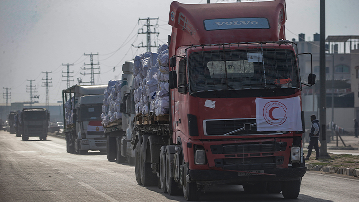 Hamas: “İsrail, insani yardım protokolünü uygulamayı erteliyor”