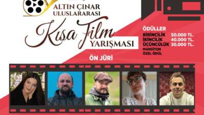 1. Altın Çınar Uluslararası Kısa Film Yarışması başvuruları başladı