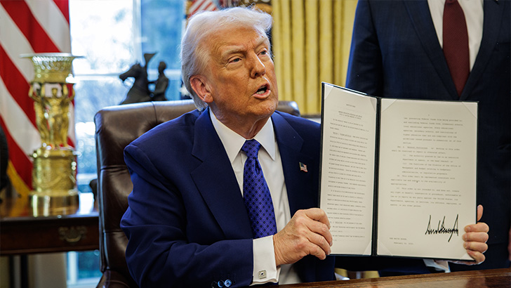 Beyaz Saray’dan Trump’ın ilk ayına ilişkin rapor