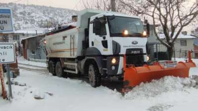 Bursa Büyükşehir karla mücadeleye hazır