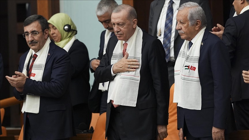 Erdoğan TBMM Başkanvekili Adan ile görüştü