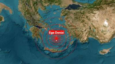 Ege Denizi’nde şiddetli bir deprem daha!