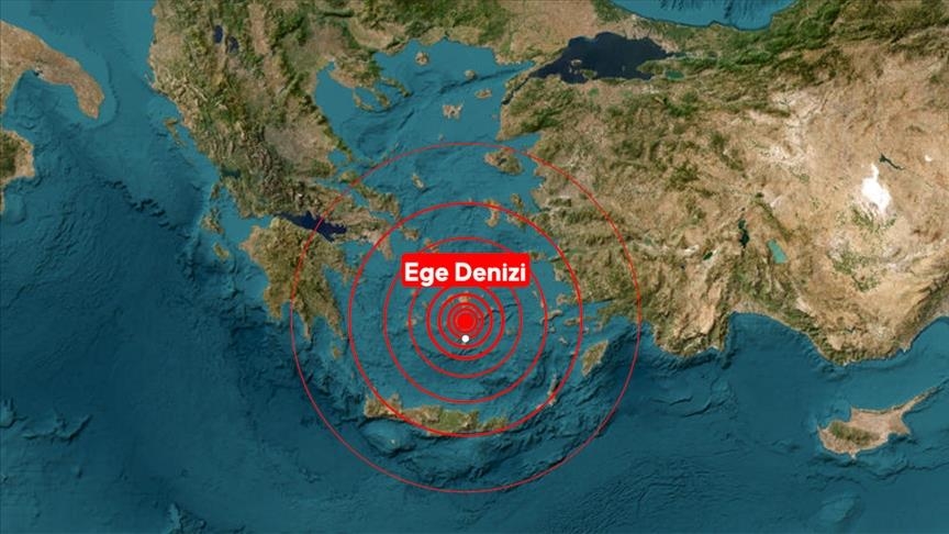 Ege Denizi’nde şiddetli bir deprem daha!