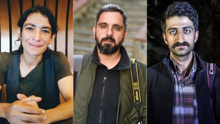 Gösterileri takip ederken tutuklanan gazetecilere tahliye