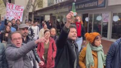 Mülkiye’de İmamoğlu protestosuna saldırı girişimi