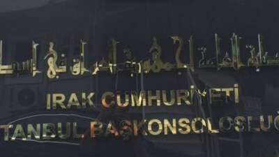 Irak Konsolosluğuna uzun namlulu silahlı saldırı