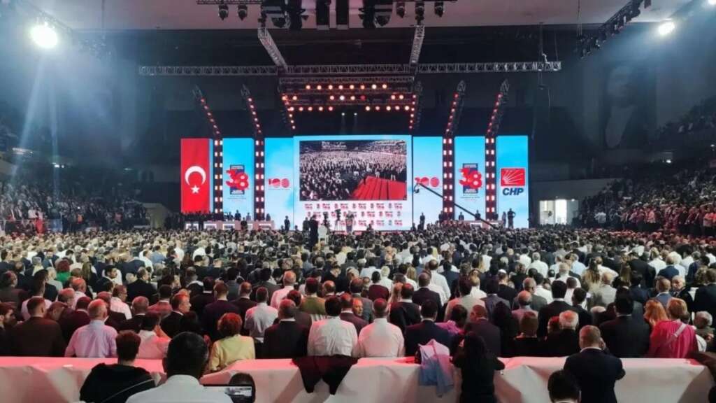 CHP kurultayına tedbir talebine ret CHP kurultayına tedbir talebine ret