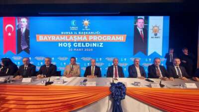 AK Parti Bursa İl Başkanlığı’ndan bayramlaşma töreni