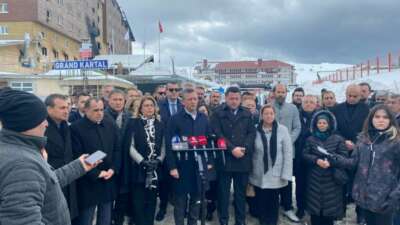 CHP Genel Başkanı Özel Bolu Kartalkaya faciası hakkında konuştu