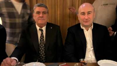 Serdal Adalı ile Hüseyin Yücel iftar yemeğinde buluştu
