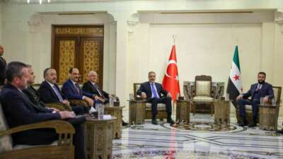 Dışişleri Bakanı Fidan, Milli Savunma Bakanı Güler ve MİT Başkanı Kalın, Suriye’de
