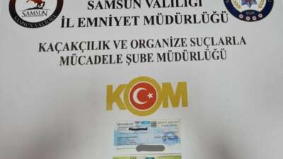 Sahte çekle 873 bin liralık vurgunu polis önledi