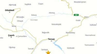 Erzincan’da 4.2 büyüklüğünde deprem