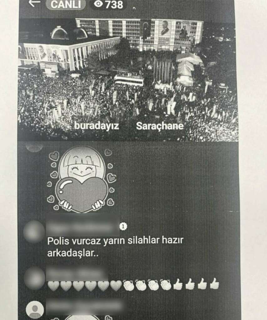 ‘Polis vuracağız’ diye paylaşım yapan şahıs yakalandı