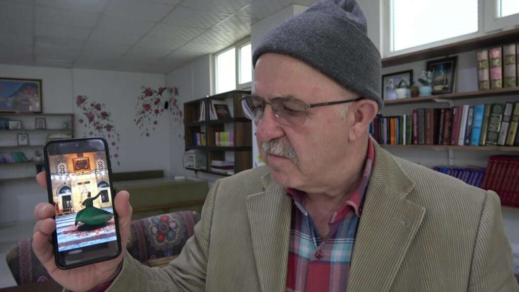 Cami içinde semazen gösterisi tepki çekti