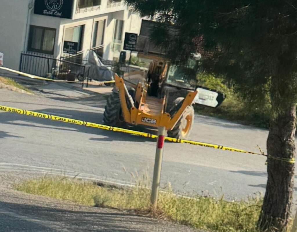 Kepçe operatörüne silahlı saldırı