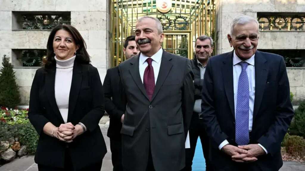 DEM Parti heyetinin siyasi partilere ziyaretleri başlıyor DEM Parti heyetinin siyasi partilere ziyaretleri başlıyor
