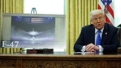 ABD Başkanı Trump, yeni nesil savaş uçağı F-47’yi tanıttı
