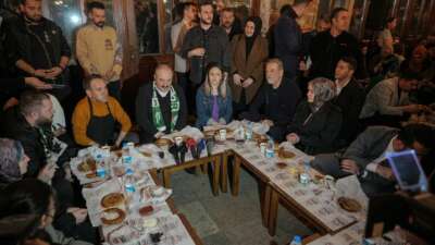 Varank, Bursalılarla sahurda buluştu