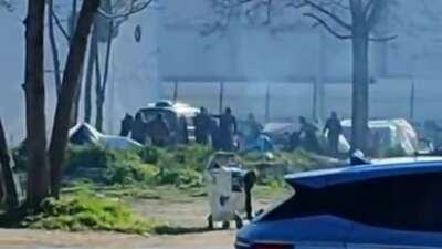 Bursa’da meydan muharebesi gibi kavga
