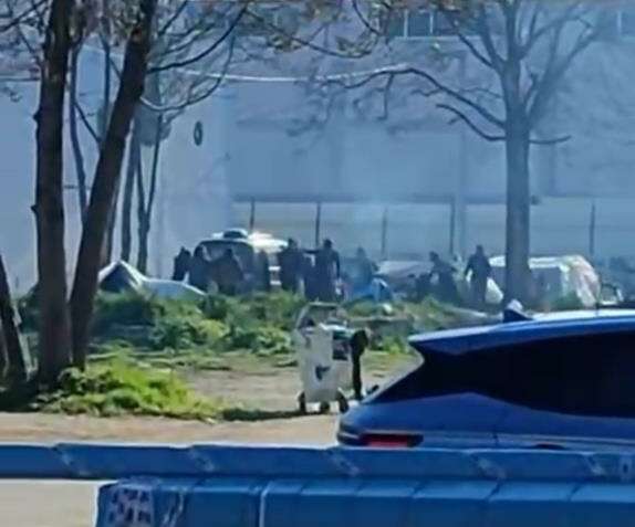 Bursa’da meydan muharebesi gibi kavga