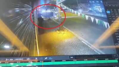 Bursa’da ışık ihlali yapan araç taklalar atarak durabildi