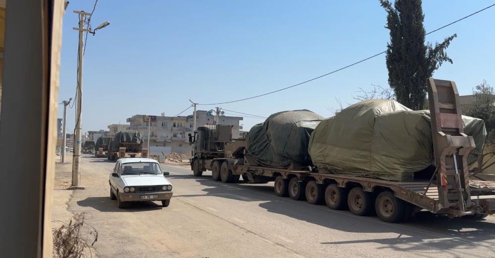 Suriye sınırına tank sevkiyatı Suriye sınırına tank sevkiyatı