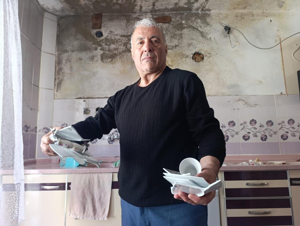 İnat uğruna tadilat yaptırılmadı… Düşen mutfak dolabı az kalsın faciaya neden oluyordu
