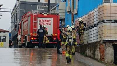 Tuzla’da fabrikada kimyasal madde sızıntısı