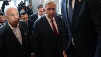 Mansur Yavaş Saraçhane’ye geldi