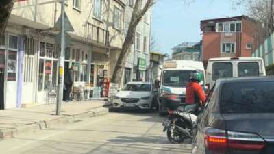 Bursa’da düşüncesiz sürücü çileden çıkardı