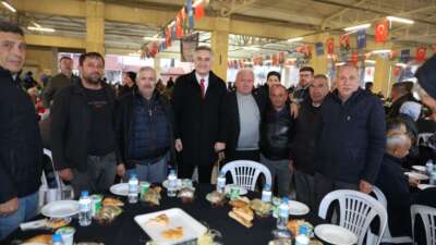 Orhaneli iftar sofrasında bir araya geldi