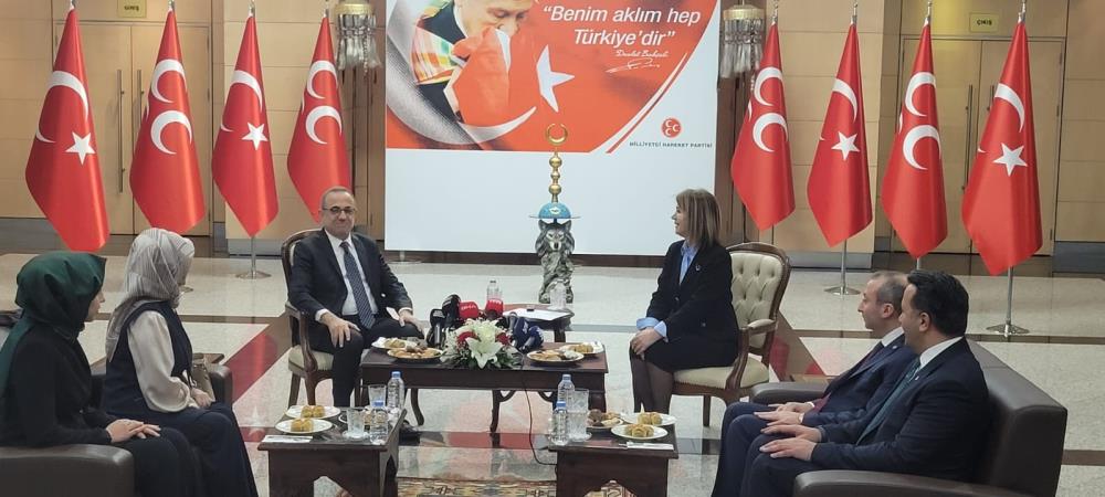 AK Parti’den MHP’ye bayram ziyareti