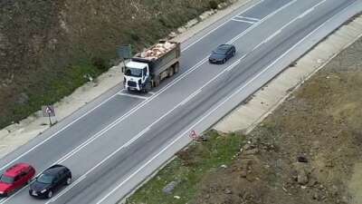 Bursa’da ekipler drone ile izledi!