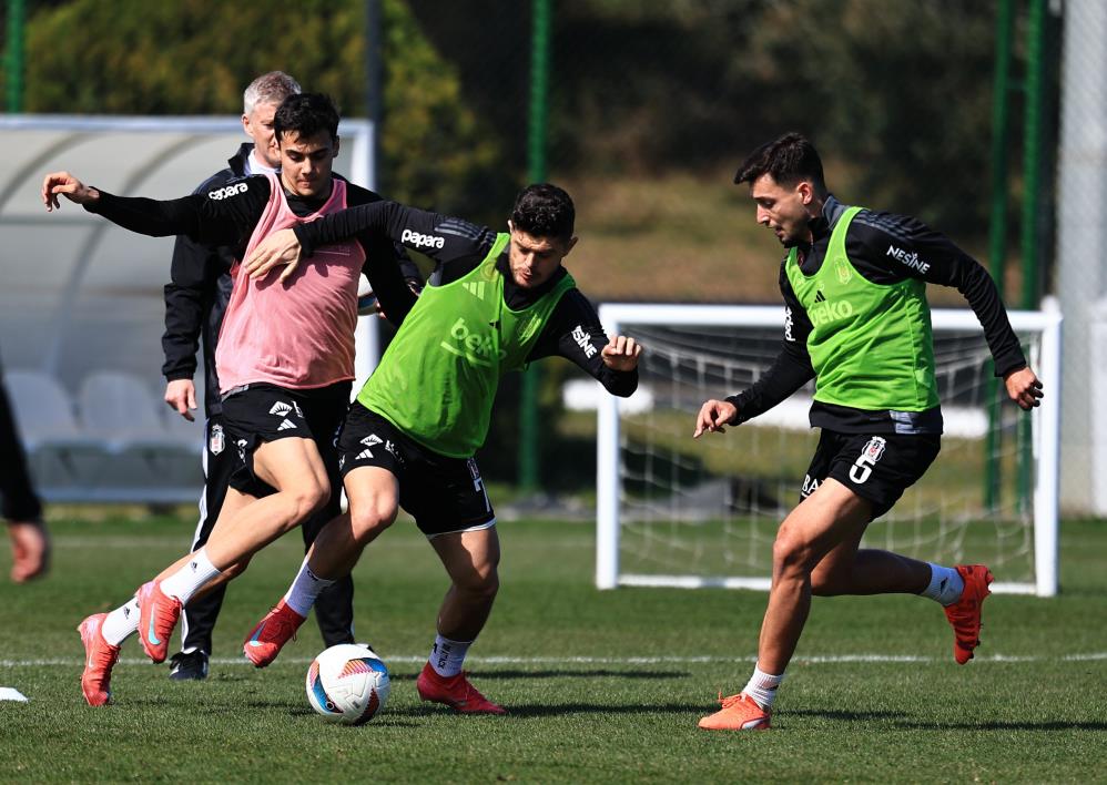 Beşiktaş, Gaziantep FK maçı hazırlıklarını sürdürdü
