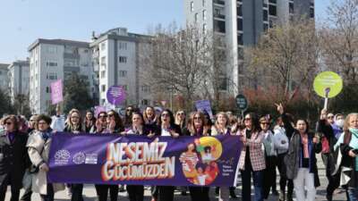 Nilüferli kadınlar, 8 Mart’ta adalet ve eşitlik için yürüdü
