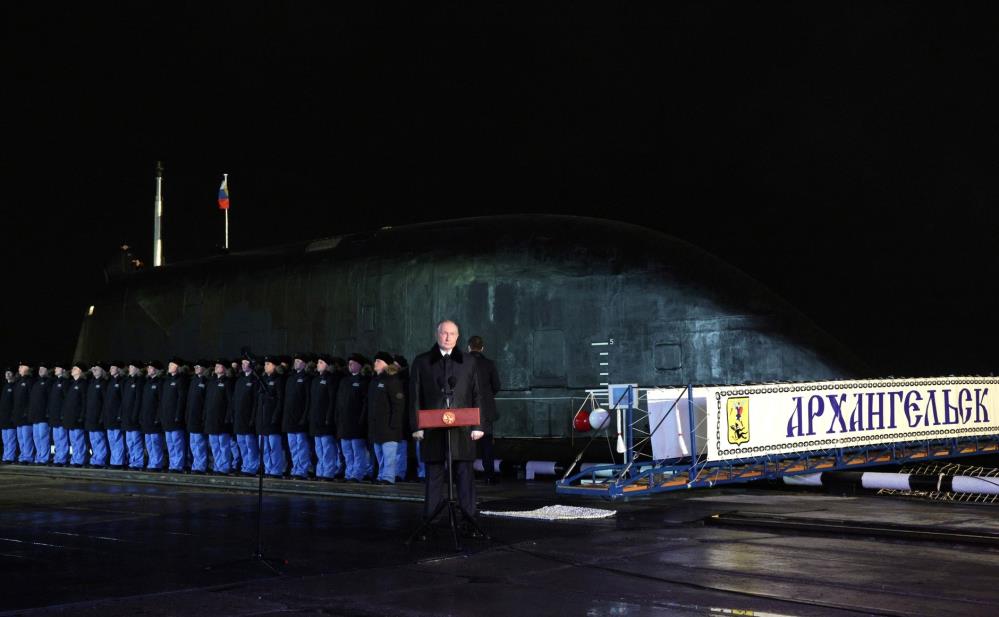 Rusya’da Perm nükleer denizaltısı Putin’in talimatıyla suya indirildi