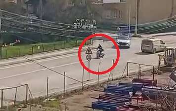 Bursa’da polisten kaçarken ölümden döndü!