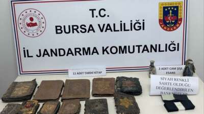Bursa’da tarihi eser operasyonu