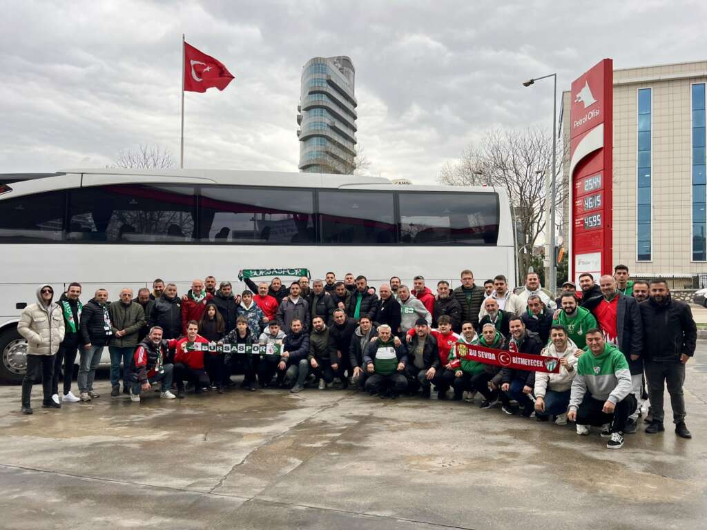 Bursasporlular milli takımın yanında!
