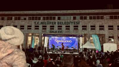 Nilüfer Ramazan Sokağı’nda “Balkan Gecesi”