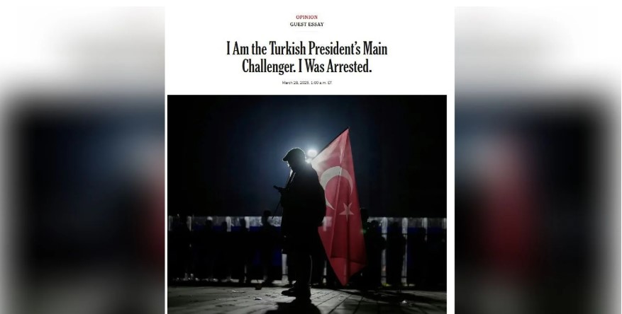 Ekrem İmamoğlu, New York Times’a yazdı