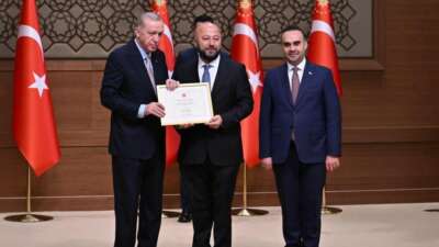 Cumhurbaşkanı Erdoğan’dan CW Solar Cell’e ödül